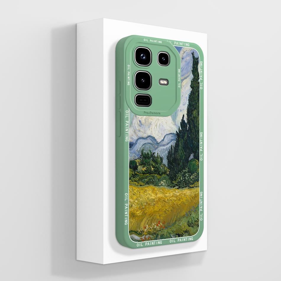 

Чехол для телефона infinix Note 50 Pro Plus 50X 50S Стильный Ударопрочный Funda Для infinix Note50 Pro+ Мягкая Задняя Крышка из Жидкого Силикона Infinix Note 50 Pro+