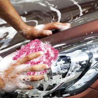 Car Sponge Long-Haired Coral Fleece Car Cleaning Block Microfiber Car Washing Sponge Block Multipurpose Cleaning Pads