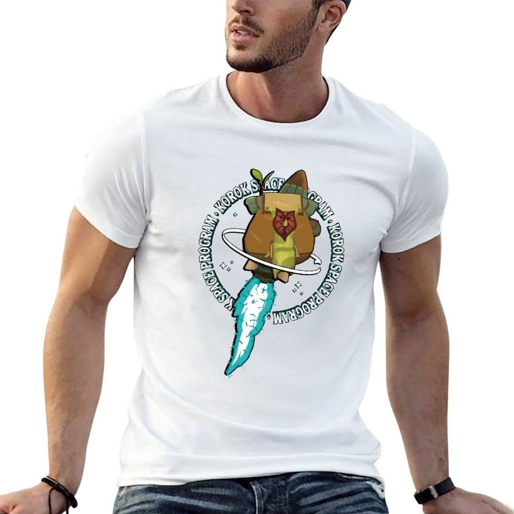 Korok Space Program Tshirt Work Outdoor Short Sleeve Tee