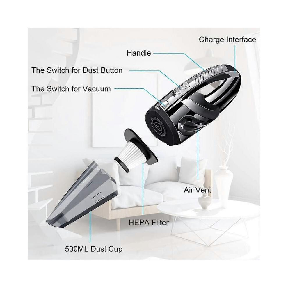 LX-Portable Car Vacuum cleaner-R6053 National Standard Charger