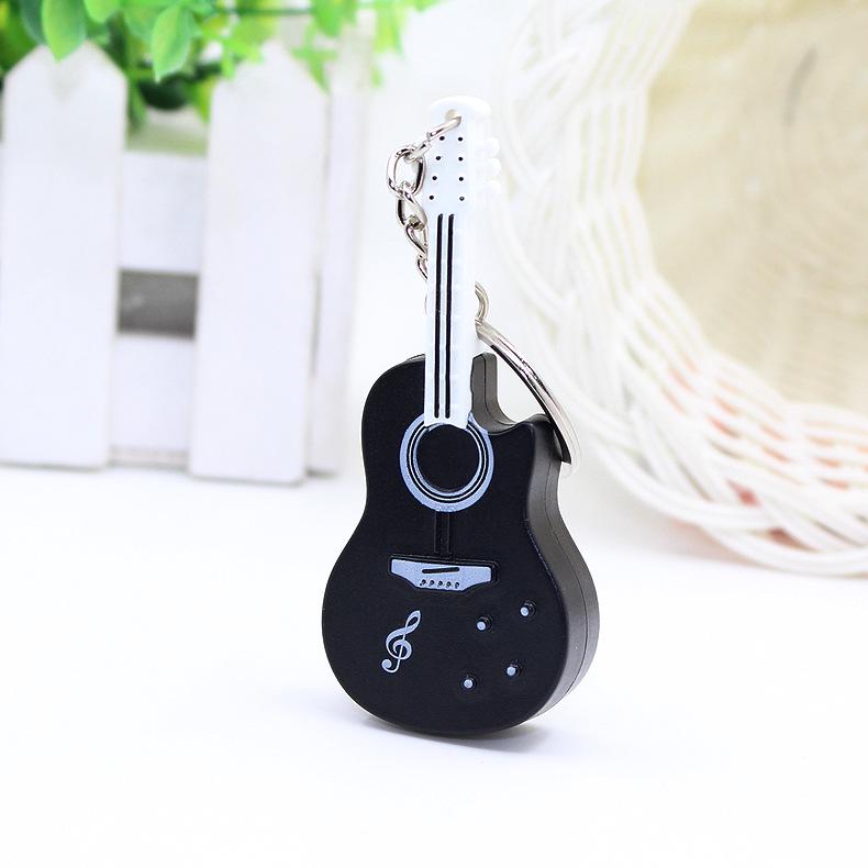 

Мини-гитара светодиодный брелок со звуком и светом