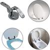 Stainless Steel for Seat Hinge Flush Toilet Cover Mounting Connector Toilet Lid