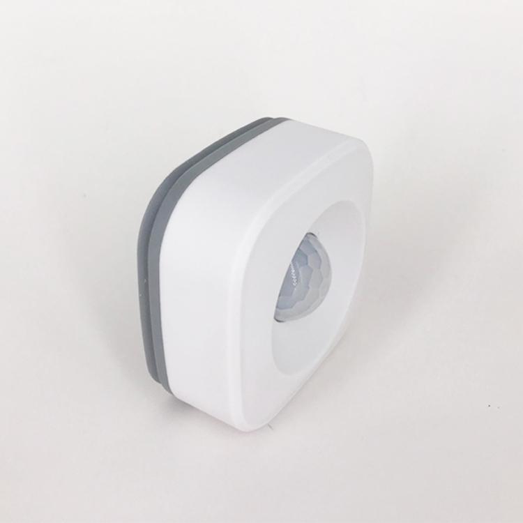 Smart Small WiFi Wireless Infrared PIR Motion Sensor ABS Detector Switch with Alexa/Google Home Anti-Theft