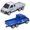 Mini Remote Control Truck, 2.4Ghz Alloy Electric Vehicle with Lights, App Controlled Toy for Boys Ki