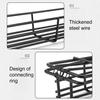 Barbecue Grill Baskets for Meat Vegetables Lockable Grille Rolling BBQ Cage with Wooden Handle Barbecue Net Rack for Shrimp Fish Veggies