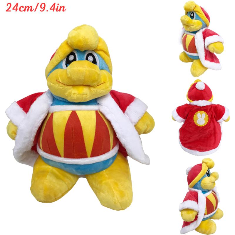 Kawaii Star Kirby Waddle Dee King Dedede Soft Plush Toy Cute King Dedede Magolor Meta Galacta Morpho Knight Elfilin Peluche Doll