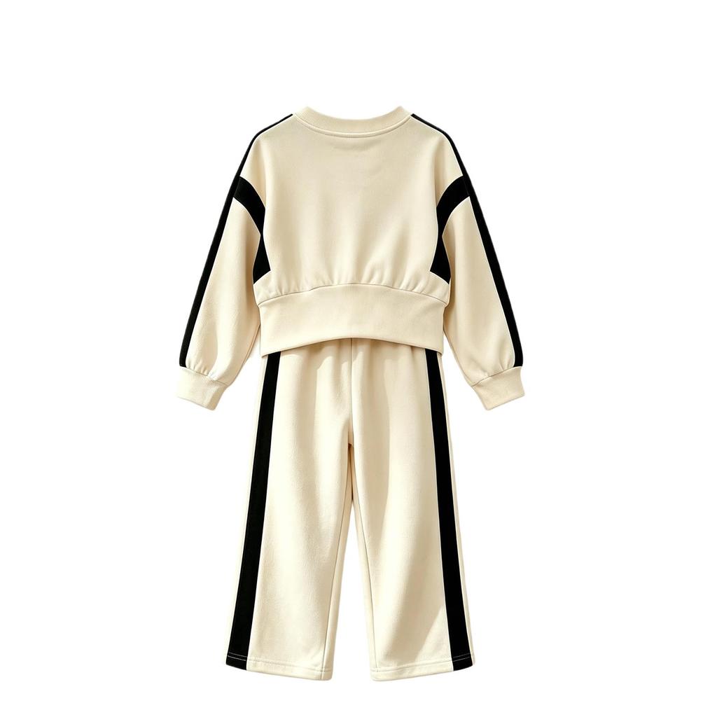 Tuta sportiva coreana da ragazza, set di abbigliamento sportivo alla moda per studenti, abbigliamento casual per la scuola