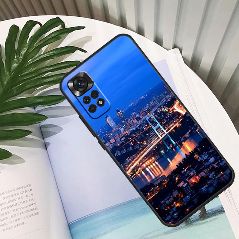Turkey Istanbul Sceneary Building Funda For Xiaomi Redmi Note 14 13 10 11 12 15 Pro Plus Case For Redmi 15C 14C 10C 12C 13C 15