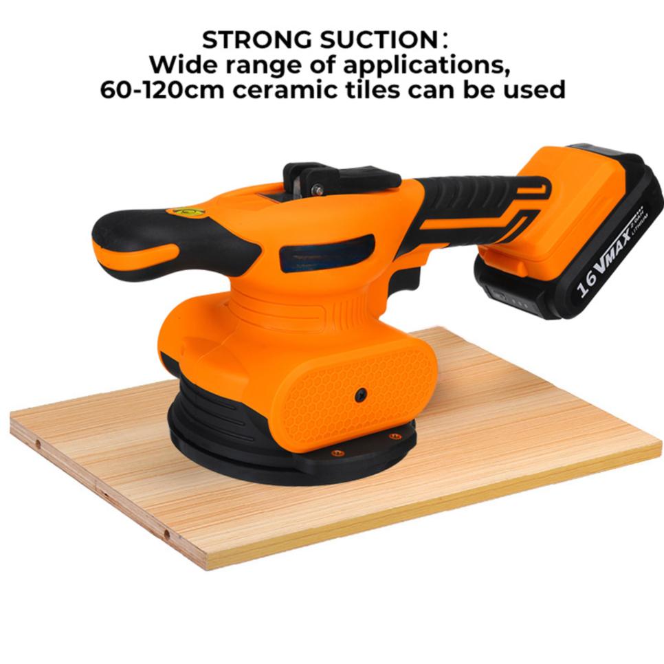 6 Speeds Adjustable Vibrator Automatic Leveling Tool 16V 60-120mm Tile Machine Ceramic Tile Vibration Suction Cup