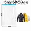 1-15pcs Hand Rolling Compression Vacuum Bag for Clothes Foldable Compressed Bag Storage Bag Travel Space Saving Seal Bags