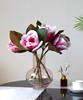 4Pc/lot Large Magnolia Latex Artifical Flowers Wedding Decor Bouquet Orchids Fake Flowers Home Decoration Ornaments Party Floral