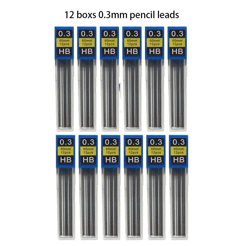 0.3 0.5 0.7 0.9 1.3 2.0mm HB Replacement Refill Leads Refill for Mechanical Pencil Automatic Pencils Stationery School Supplies