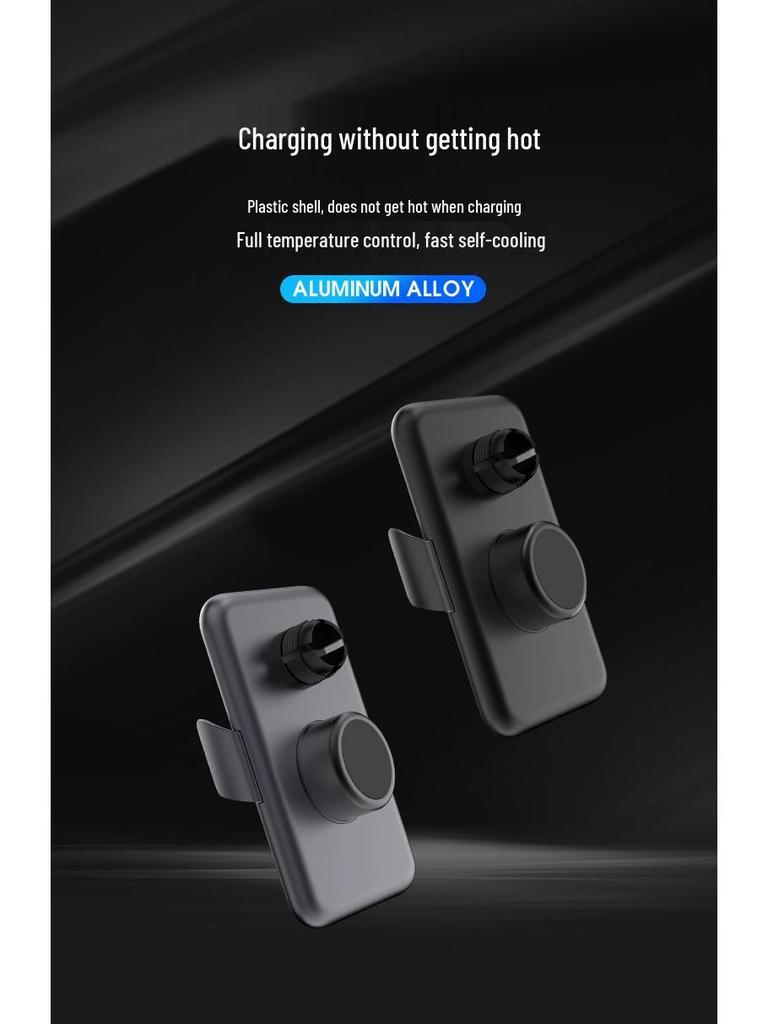 In-Stock 15W Wireless Car Charger & Phone Holder with Touch Sensing