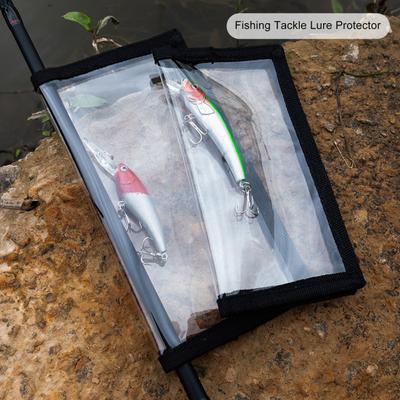 Lightweight Fishing Bait Cover Transparent PVC Anti-scratch