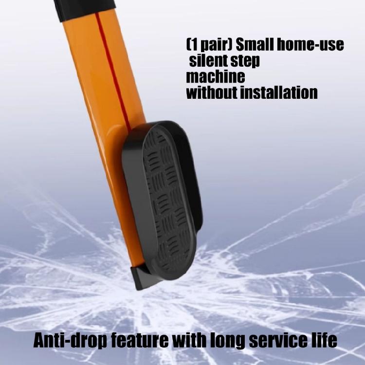 1 Pair Simple To Move Stepper Quiet Stepping Machine ABS Texture for Tight Spaces Offering Even and Balanced Execution
