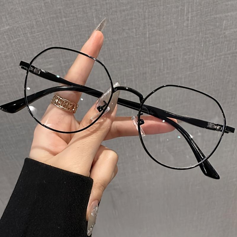 Ultra-Light Round Frame Anti-Blue Light Glasses Suitable for All Face Shapes