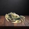 Brass Crab Figurine Animal Ornament Collectable Home Or Office Home Decor Small Animal Statue