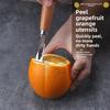 Dual-purpose Thickened Pomelo Dividing Peeling and Peeling Pomelo Opener