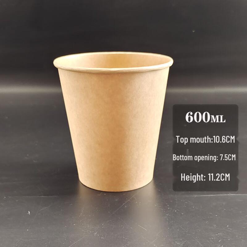 Disposable Kraft Paper Takeaway Food Container