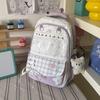 Schoolbag New Retro Berry Color Junior High School Student High School Student Schoolbag Female Sweet Leisure Travel Light Backpack