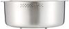 Kai Corporation Washtub with High Rubber Legs DZ1141 Silver D-shaped