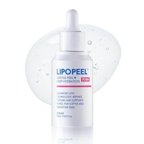 LIPOPEEL Lipopier Serum PDRN 30ml Introduction Beauty Peeling Exfoliation Pore Care Firmness Radiance Sensitive Skin Liposome Niacinamide Salicylic