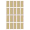 240pcs Hair Extension Tape Double Sided Extension Tapes Tabs Water Resistant Replacement Wig Tapes for Home Hair Salon 0.31x1.57in