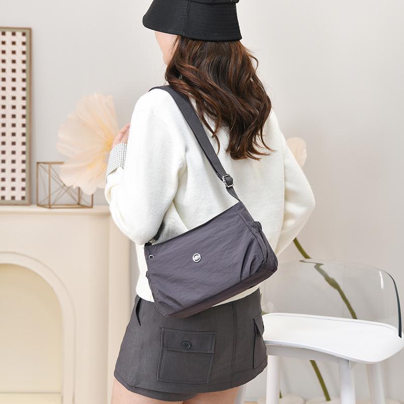 Nylon Large Capacity Mother Bag Women's Shoulder Crossbody Bag Small Square Bag