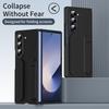 For Samsung Galaxy Z Fold5 5G Case Kickstand Wristband PC+Silicone Phone Cover