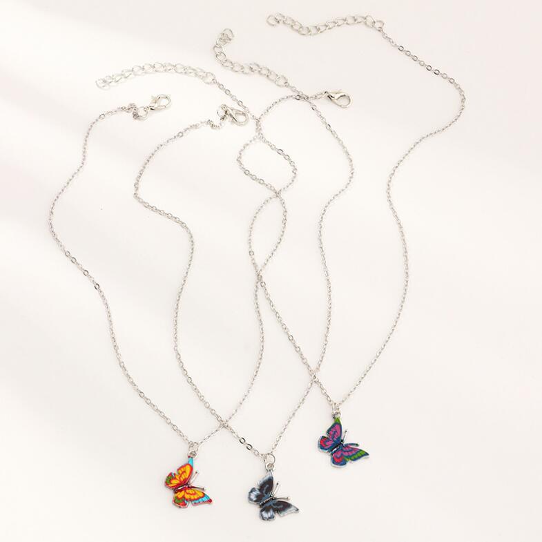 European & American Butterfly Chain Necklace - Trendy Fashion Jewelry