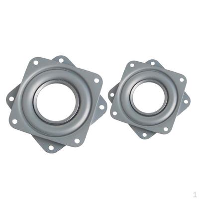 72mm +95mm Bearing Swivel Plate Metal Lazy Turntable TV Rack
