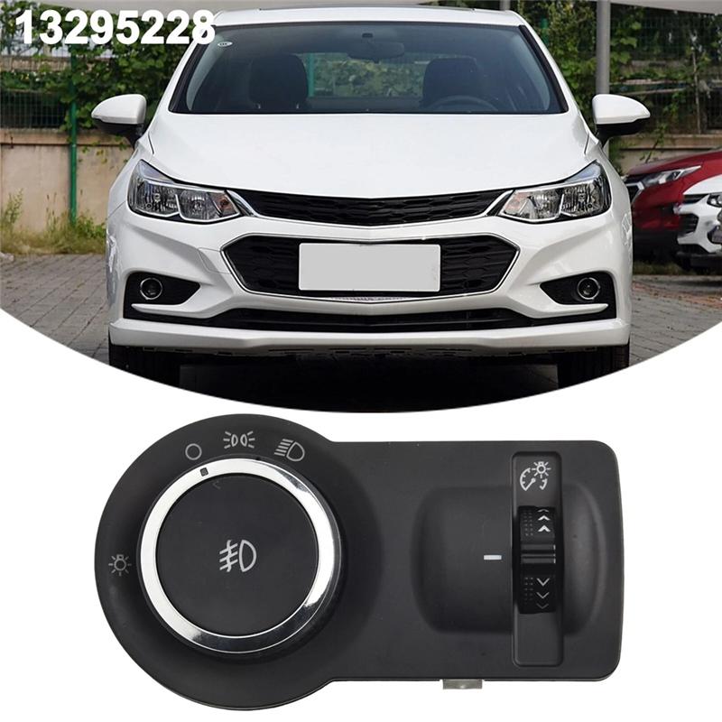 Control Switch Headlight Fog Light Adjust For Cruze Malibu Buick Encore Car 13295228 10009747 10108739