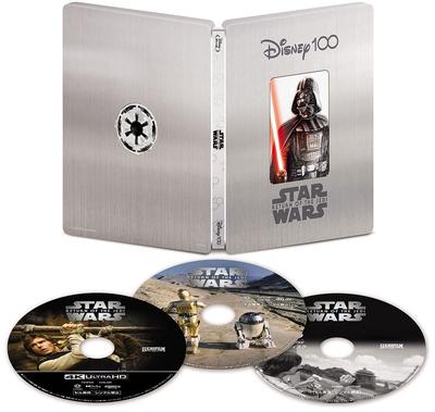 Star Wars Épisode Le Retour du Jedi 4K UHD MovieNEX Disney100 Steelbook ULTRA HD Copie Numérique MovieNEX VI [4K + Blu-ray + + Monde] [Blu-ray]