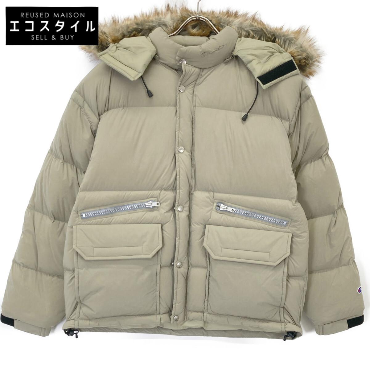 

Champion C8-S609 Зеленая меховая куртка с капюшоном Куртка L Зеленый systemUsed