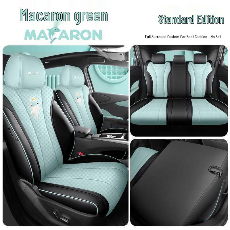 2025 BYD Dolphin Smart Seat Covers, All-Season, Full Coverage, Universal Fit. Note Model Year
