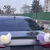 Unique Car Accessory Electric Plush Tail Remote & Voice Control Three-Mode Wagging Artificial Fur Detachable Buckle Costume Cosplay Anime
