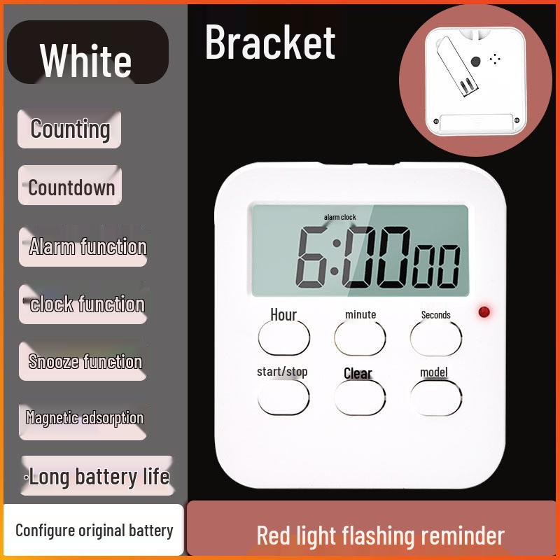 Large Display Electronic Kitchen Timer with Alarm