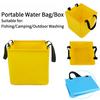 Lure Fishing Bag Square Foldable Outdoor Beach Storage Bag Car Wash Water Carrying Waterproof Bag