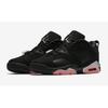 Air 6 Retro Low GG 'Sunblush' (Unisex) Black / Sunblush-Metallic Silver Kids' Basketball Shoes 768878 022