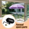 Patio Umbrella Parts Space-saving Parasol Parts Hand Cranked Long-Lasting Middle Column Umbrella For Balcony Pool Picnic Terrace