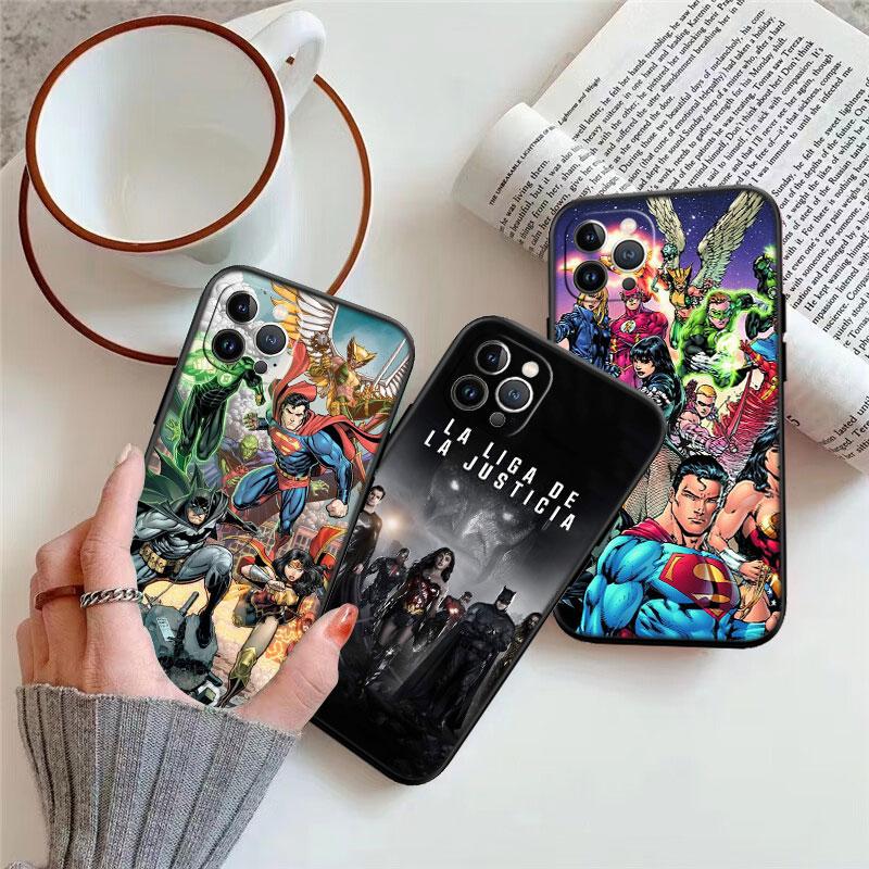 Justice league New High-End Shell Phone Case for iPhone SE X XS XR 16E 11 17 Pro Max 8 7 6 6s Plus Air