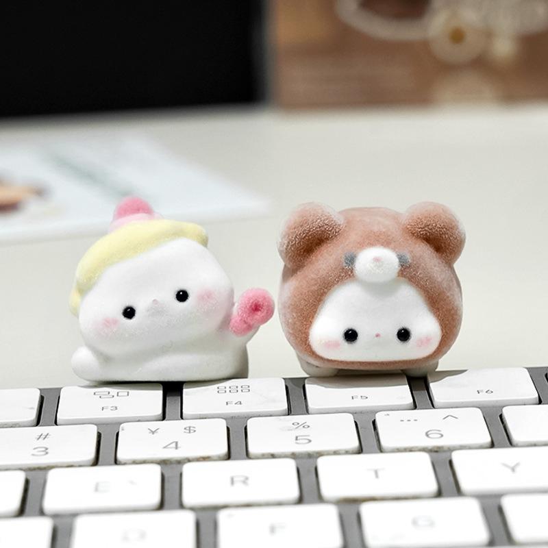 Cute Dachshund Sausage Dog Monitor Decor Funny Duck Bunny Desk Ornaments Kawaii Computer Edge Figurines for Office Home New 2026