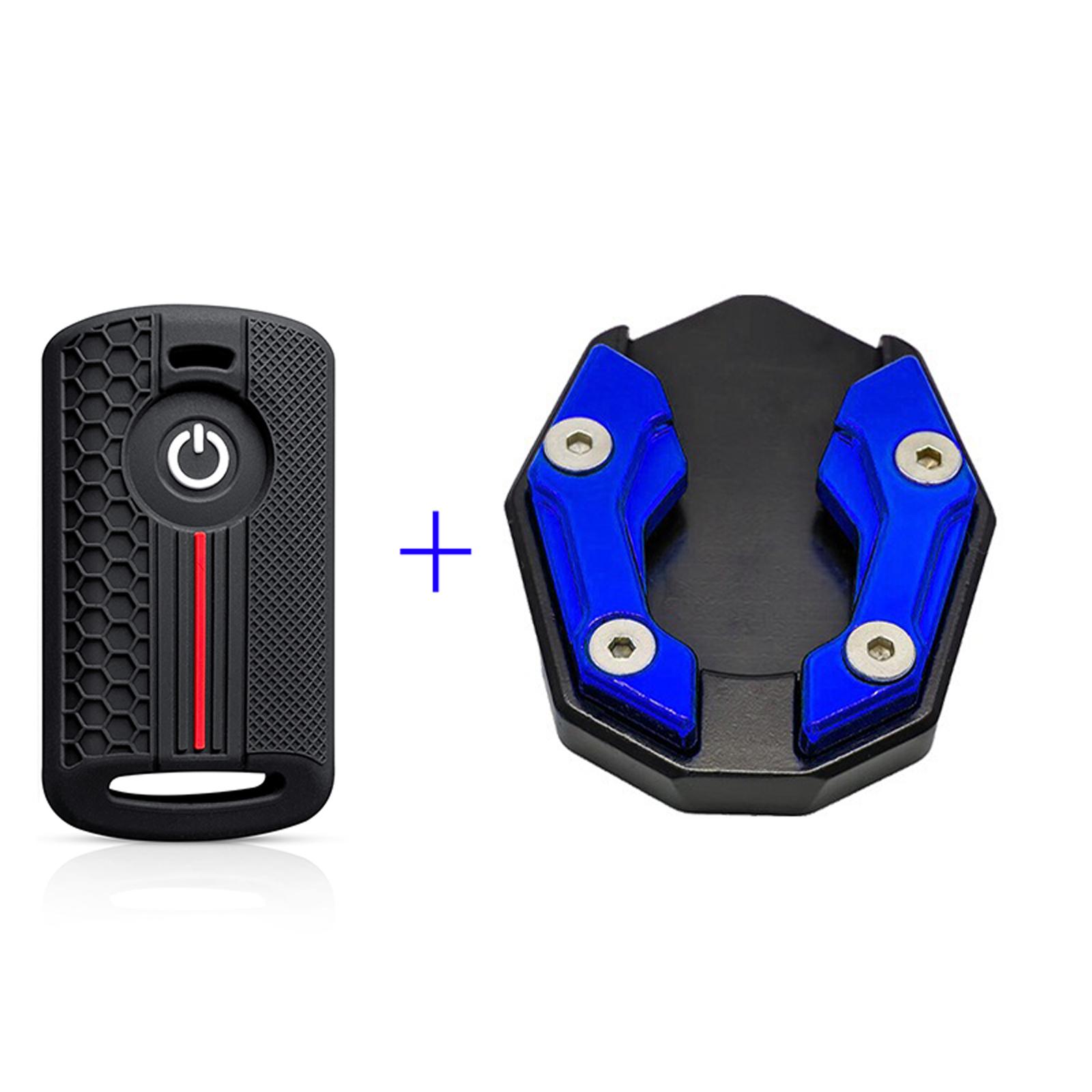 

For Yamaha Nmax155 Xmax300 Xmax 250 Key Case Xmax 400 Refitted Side Support Enlarged Foot Stand Widened Pad Accessories Q27753QQ-