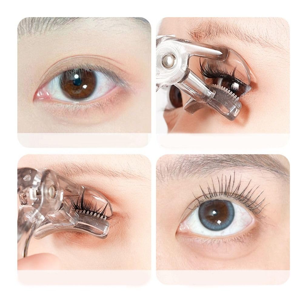 Professional Eyelash Curler with Eyelash Curling Beauty Makeup Fashion Makeup Cosmetic Accessories Comb, Clip, Tool,