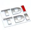 Έμβλημα Σήμα 3D TDI Αυτοκόλλητο Στυλ Αυτοκινήτου για POLO Golf 7 Tiguan JETTA PASSAT b5 b6 MK4 MK5 MK6 MK7 αυτοκόλλητο αυτοκινήτου
