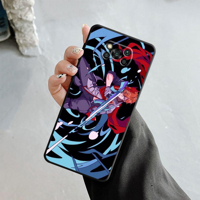 Cartoon Genshin Auswirkungen Aether Lumine Für Xiaomi Poco X3 Nfc X4pro X5 M3 Für Mi 12 13 11 10 10t 8 Note10 Lite 11ultra 11t Abdeckung