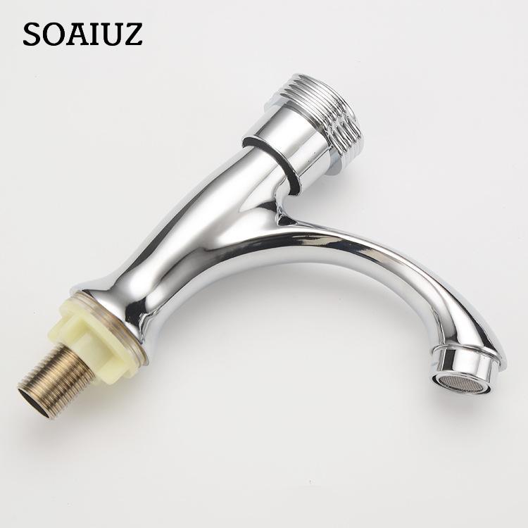 Zinc Alloy Single Cold Water Faucet, Single Hole Basin, Basin, Faucet, Basin, Basin, Washbasin, Faucet