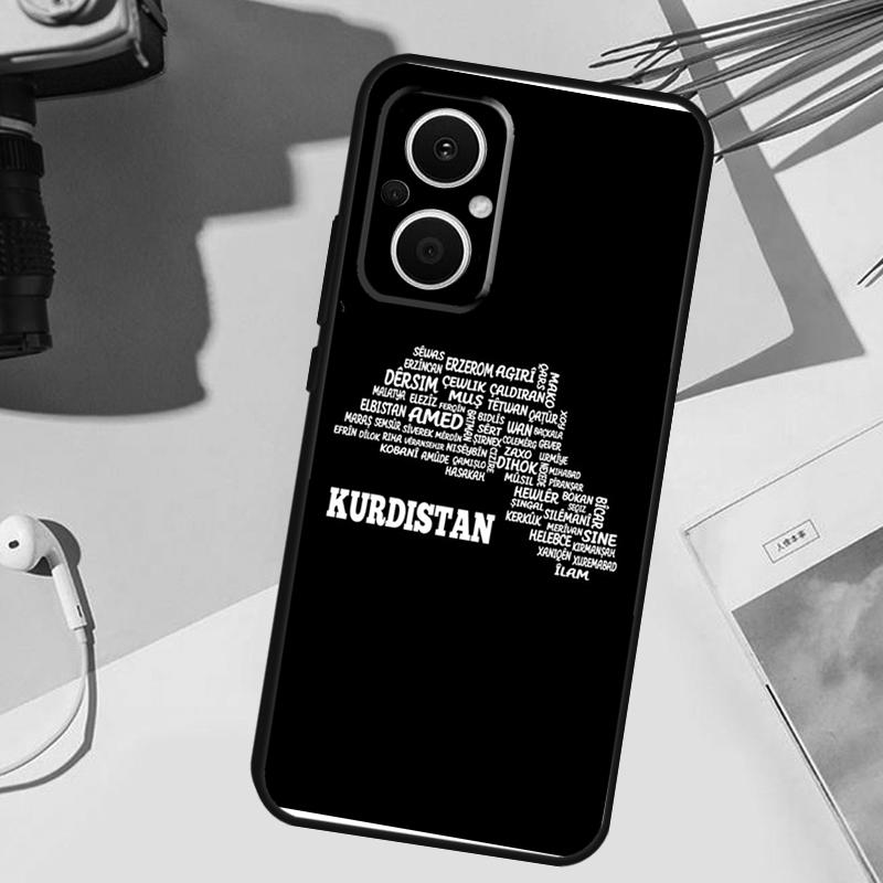 Kurdistan Flag Case For OPPO Reno 11 12 13 13F 12F 11F 8T 7 8 10 Pro OPPO Find X8 Pro X6 X3 X5 Lite Cover OPPO Reno13 F