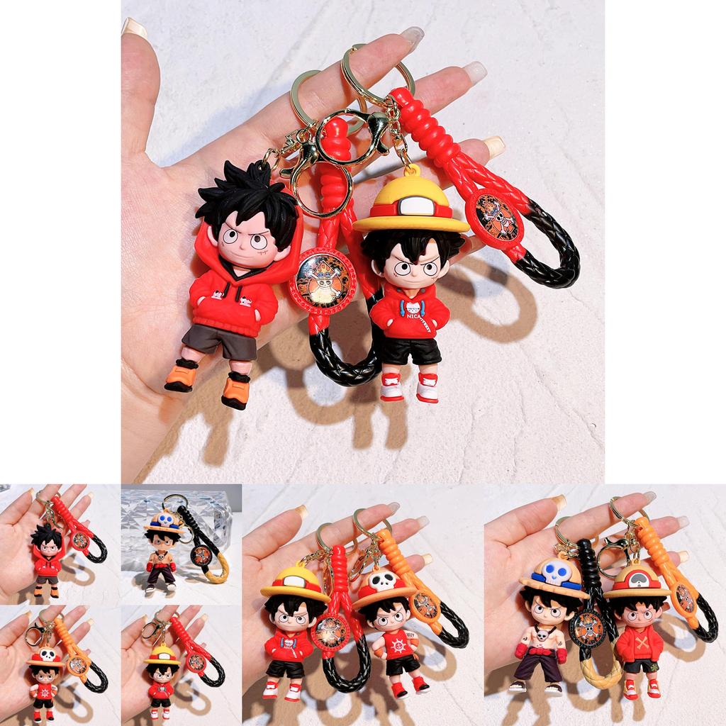 2024 One Piece Keychain Stylish Luffy Hoodie Keyring For Fans And Collectors