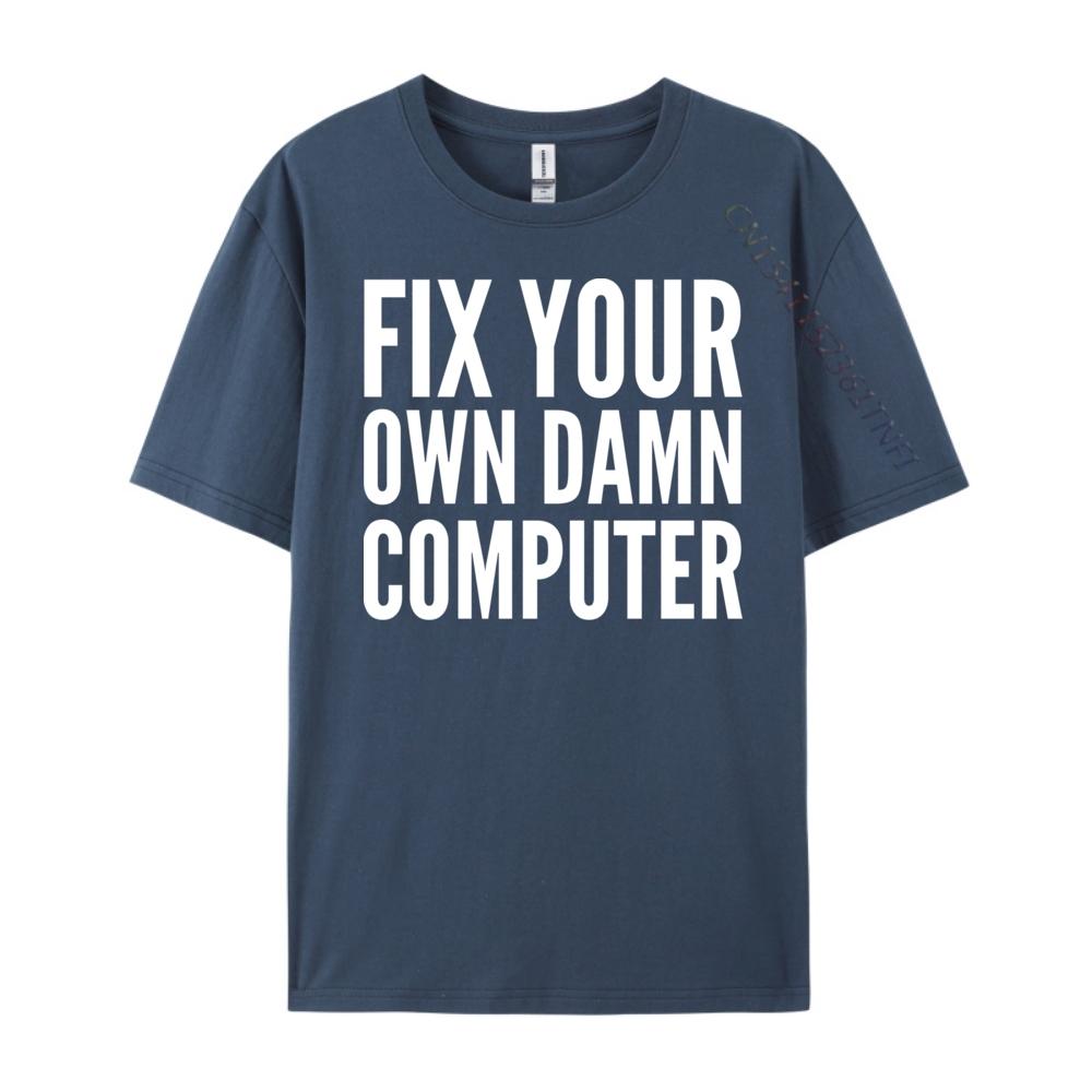 

Funny Computer Technician Graphic T Shirts Men Oversized Mans Shirts For Men Chinese Style Short sleeve 3XL